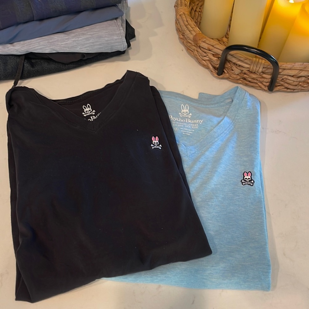 PsychoBunny Vneck Tees!